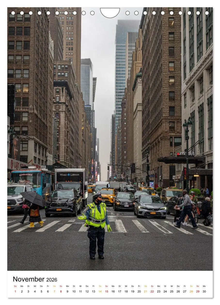 Bild: 9783516291865 | New York, Facetten einer Stadt (Wandkalender 2026 DIN A4 hoch),...