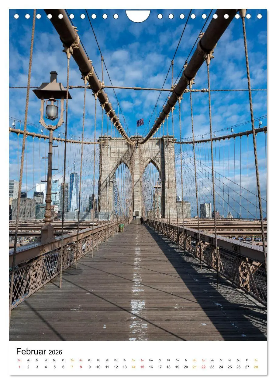 Bild: 9783516291865 | New York, Facetten einer Stadt (Wandkalender 2026 DIN A4 hoch),...