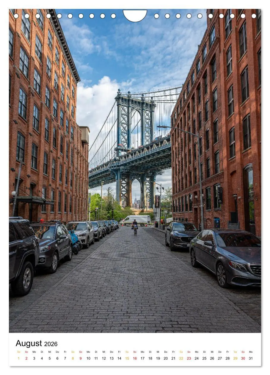 Bild: 9783516291865 | New York, Facetten einer Stadt (Wandkalender 2026 DIN A4 hoch),...