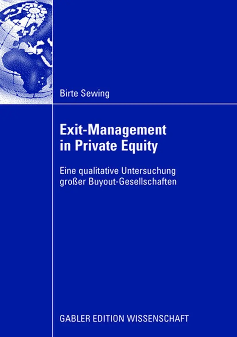 Cover: 9783834911865 | Exit-Management in Private Equity | Birte Sewing | Taschenbuch | xvi