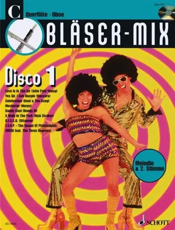 Cover: 9790001131865 | Bläser-Mix (+CD): Disco 1 für C-Instrumente (Melodie und 2. Stimme)
