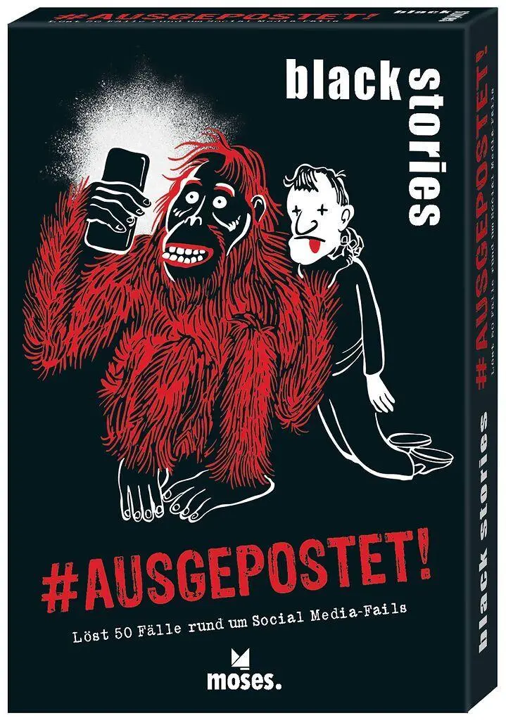 Cover: 4033477901965 | black stories #Ausgepostet! | Löst 50 Fälle rund um Social Media-Fails