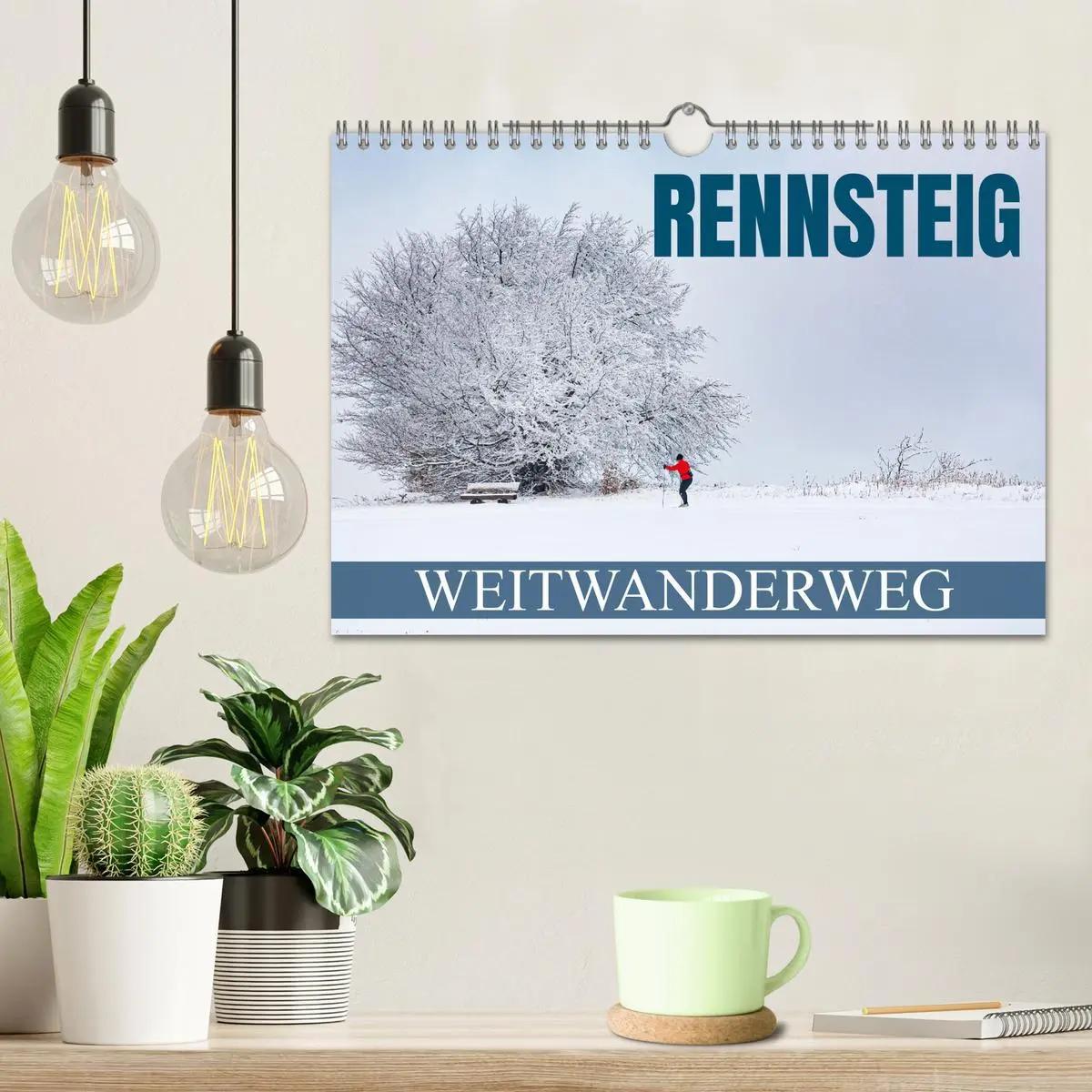 Bild: 9783457331965 | Rennsteig - Weitwanderweg (Wandkalender 2026 DIN A4 quer), CALVENDO...