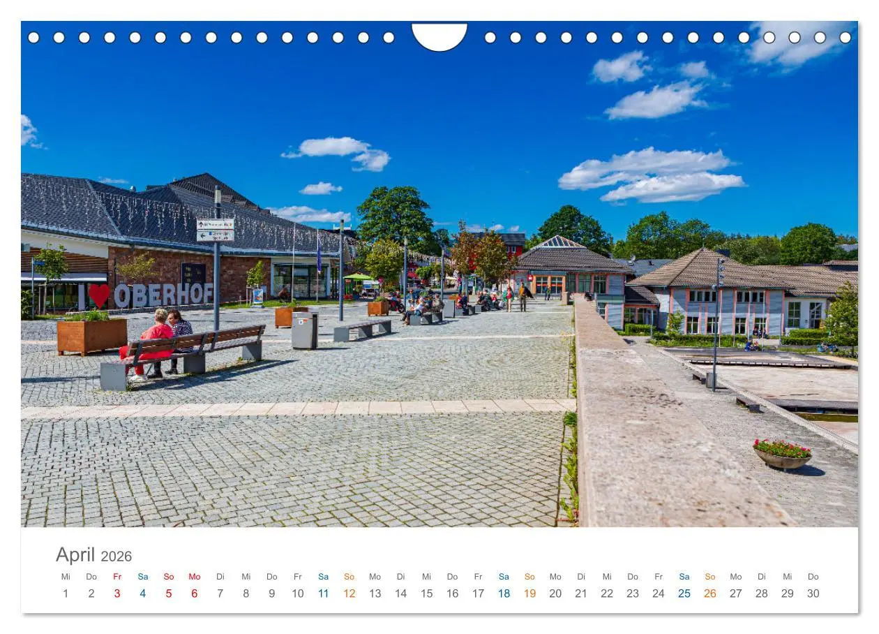 Bild: 9783457331965 | Rennsteig - Weitwanderweg (Wandkalender 2026 DIN A4 quer), CALVENDO...