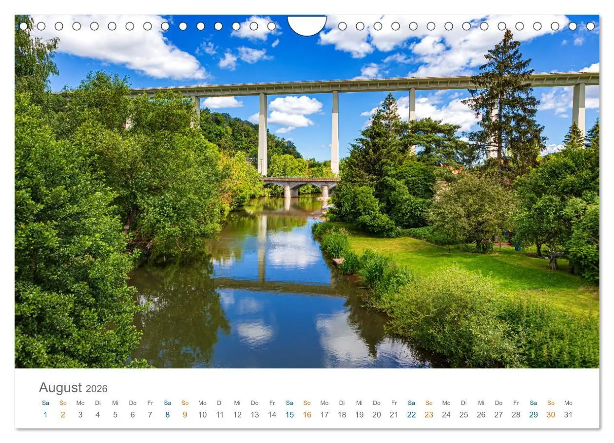 Bild: 9783457331965 | Rennsteig - Weitwanderweg (Wandkalender 2026 DIN A4 quer), CALVENDO...