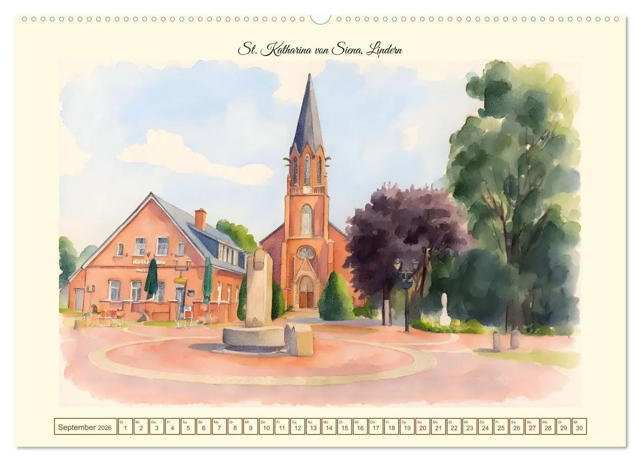 Bild: 9783516731965 | Ausflüge im Cloppenburger Land (Wandkalender 2026 DIN A2 quer),...