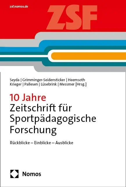 Cover: 9783756001965 | 10 Jahre Zeitschrift für Sportpädagogische Forschung | Seyda (u. a.)