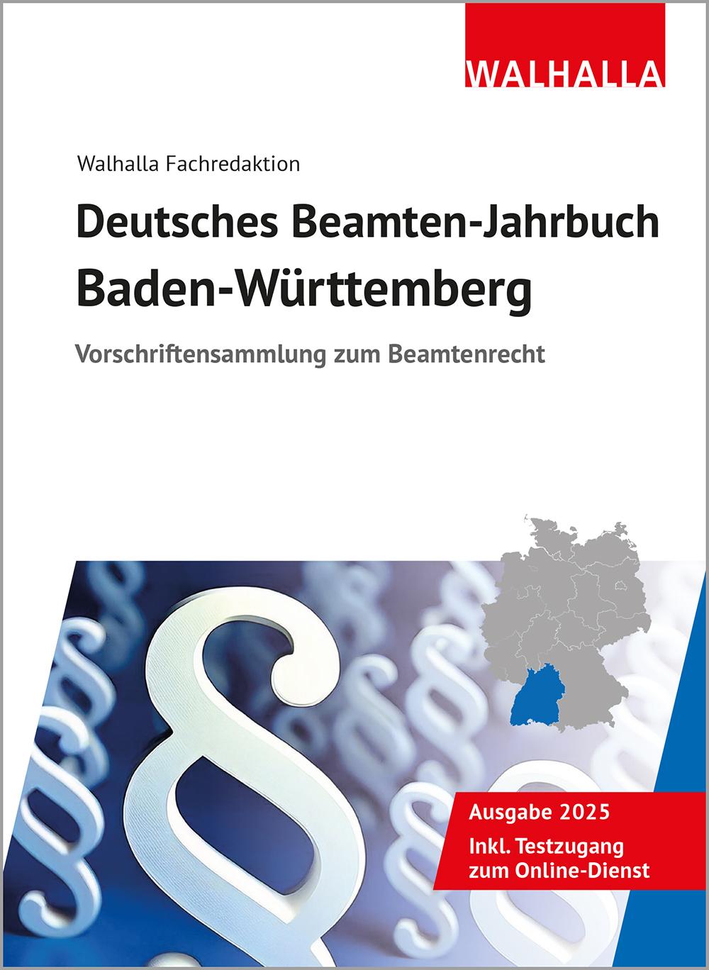 Cover: 9783802911965 | Deutsches Beamten-Jahrbuch Baden-Württemberg 2025 | Fachredaktion