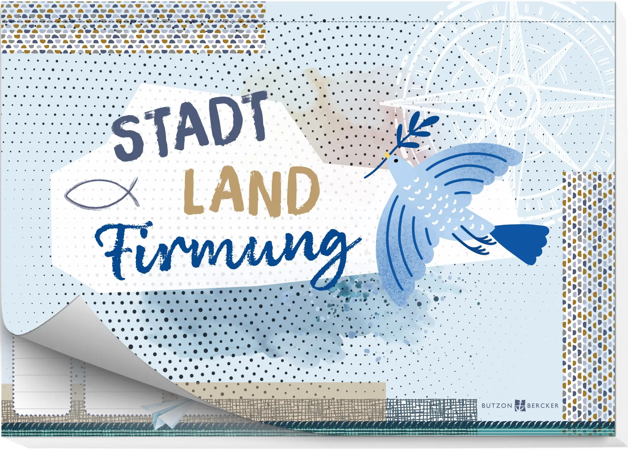 Cover: 4036526782065 | Stadt - Land - Firmung | Spielblock | Spiel | 50 S. | 5-90577500