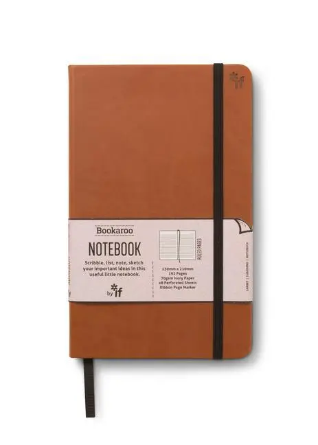 Cover: 5035393432065 | Bookaroo Notebook Brown A5 | If | Notizbuch | 9711539624 | Englisch