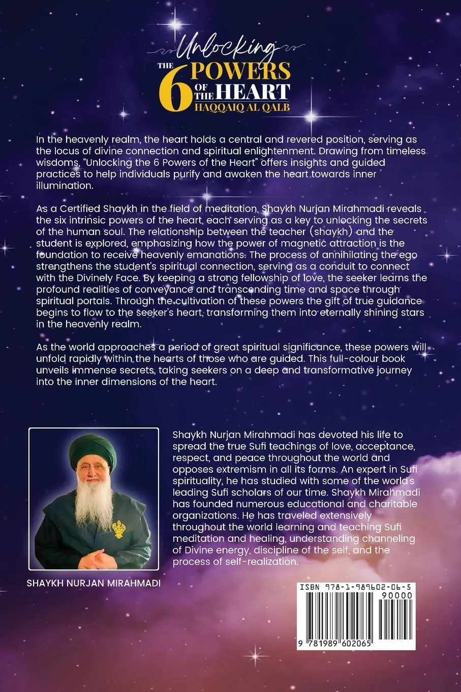 Rückseite: 9781989602065 | Unlocking the 6 Powers of the Heart - Haqqaiq al Qalb | Mirahmadi