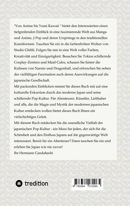 Rückseite: 9783384272065 | Von Anime bis Yumi Kawaii | Hermann Candahashi | Taschenbuch | 368 S.