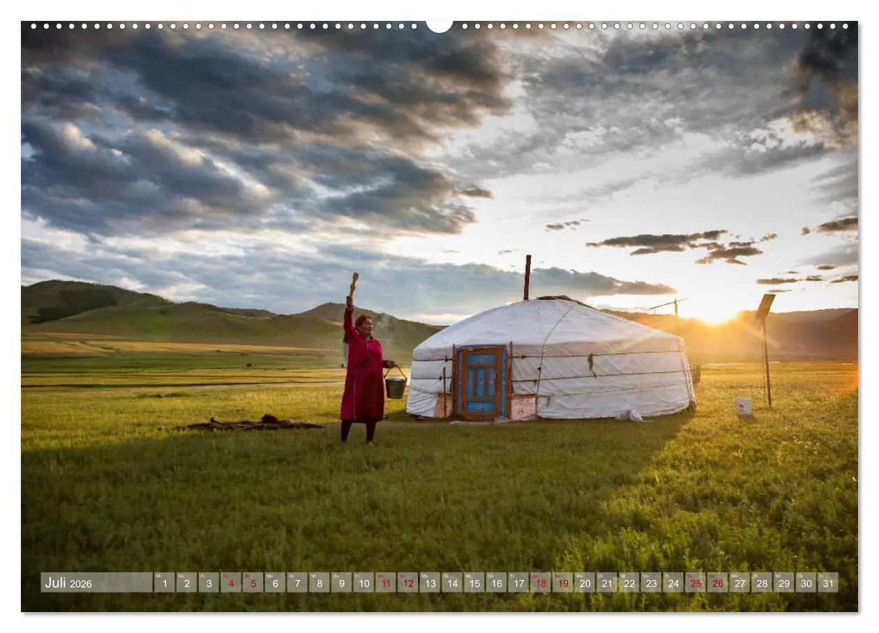 Bild: 9783457842065 | Mongolei - imposantes Land (Wandkalender 2026 DIN A2 quer),...