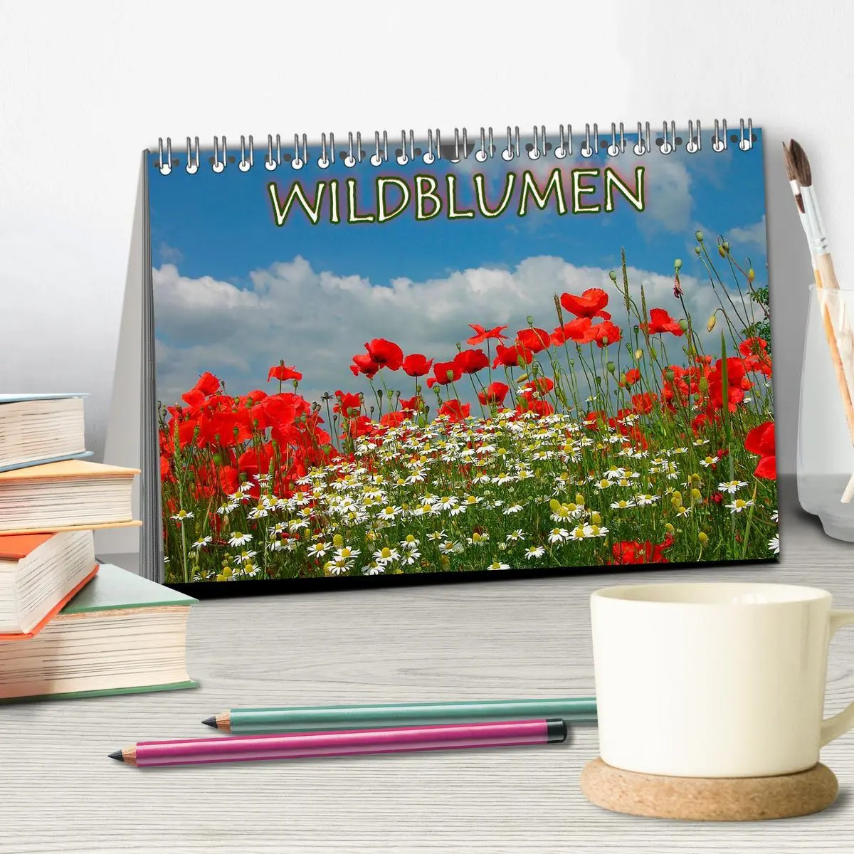 Bild: 9783516172065 | Wildblumen 2026 (Tischkalender 2026 DIN A5 quer), CALVENDO...