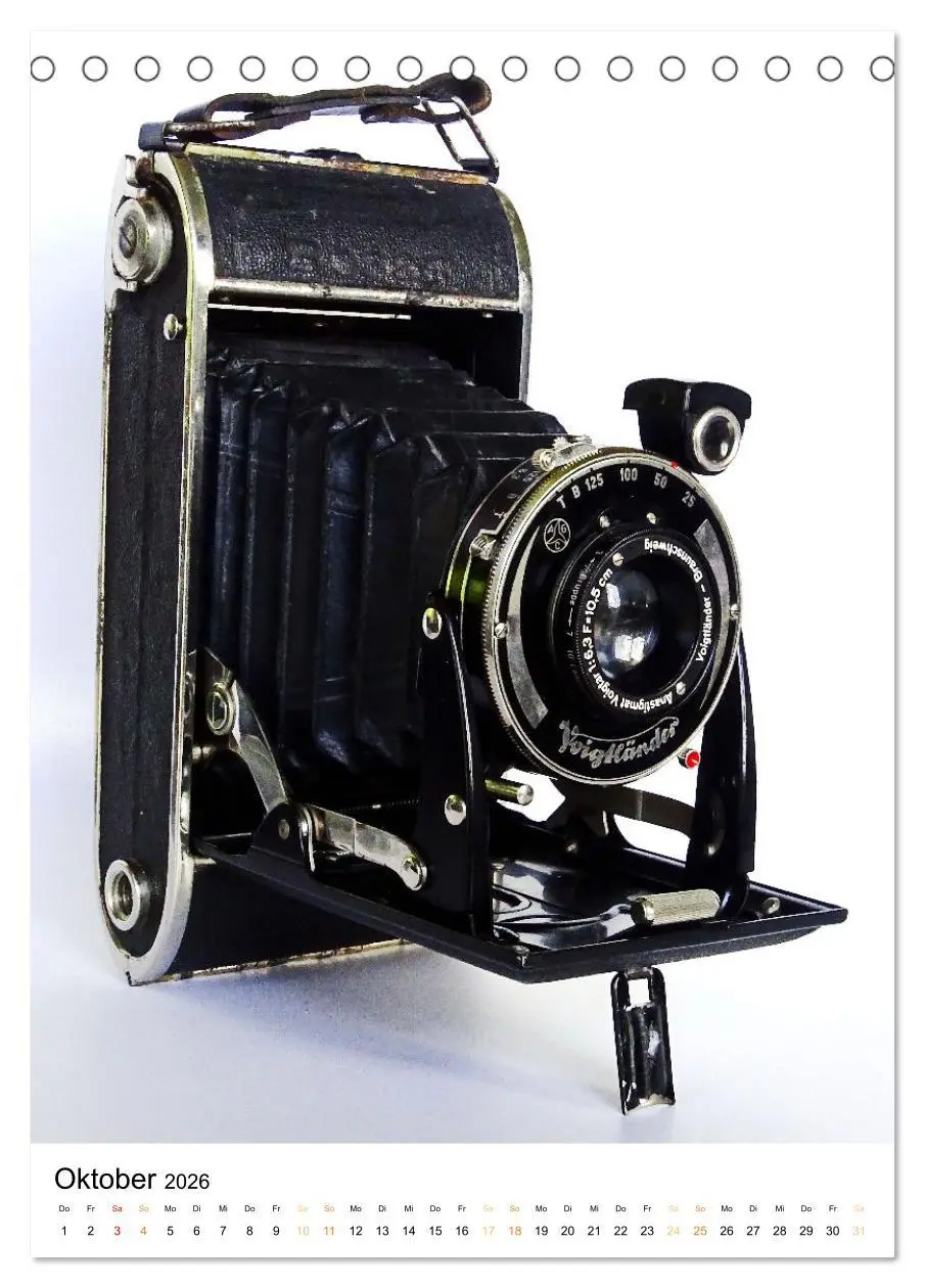 Bild: 9783516312065 | Balgenkameras - Analoge Fotoapparate mit Charme (Tischkalender 2026...