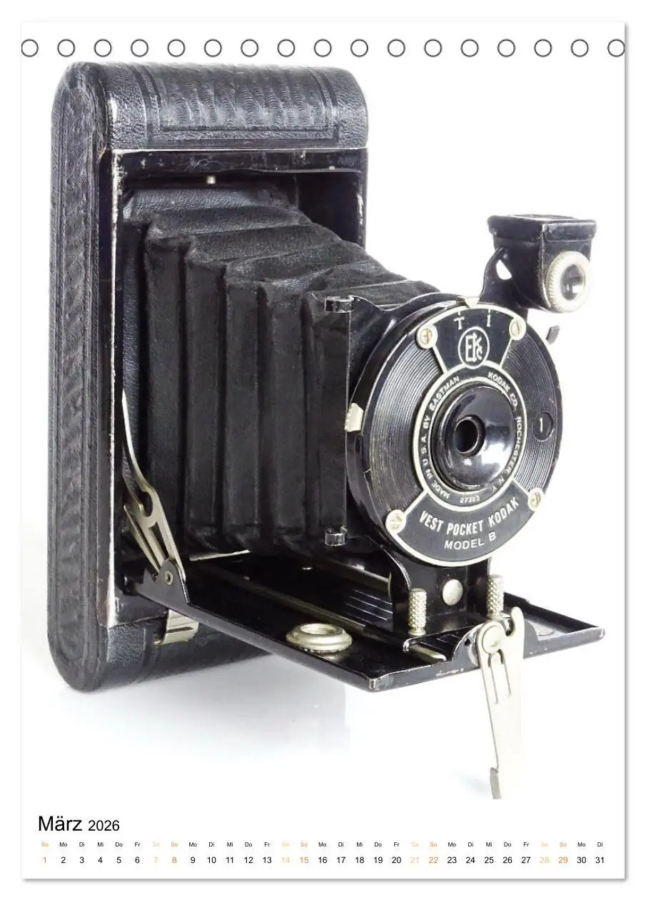 Bild: 9783516312065 | Balgenkameras - Analoge Fotoapparate mit Charme (Tischkalender 2026...