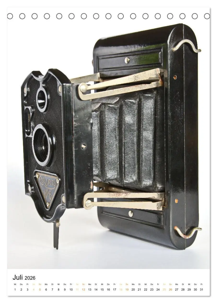 Bild: 9783516312065 | Balgenkameras - Analoge Fotoapparate mit Charme (Tischkalender 2026...
