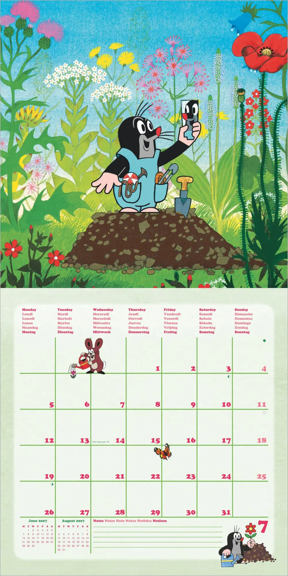 Bild: 4069095012165 | Der kleine Maulwurf 2027 | Neumann Verlage GmbH &amp; Co KG | Kalender