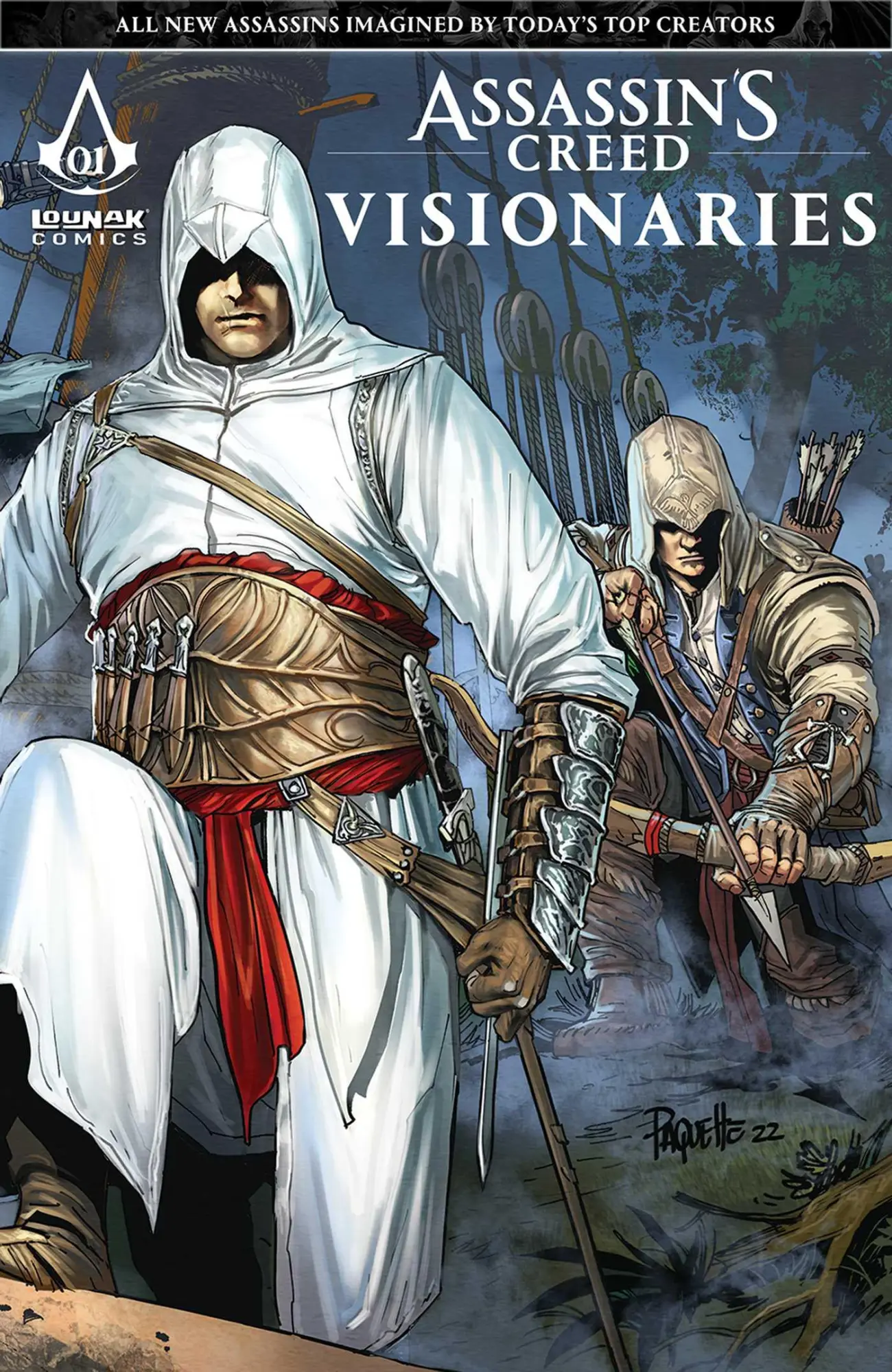 Cover: 9781961012165 | Assassin's Creed Visionaries Vol 1 | Ale Santos (u. a.) | Taschenbuch