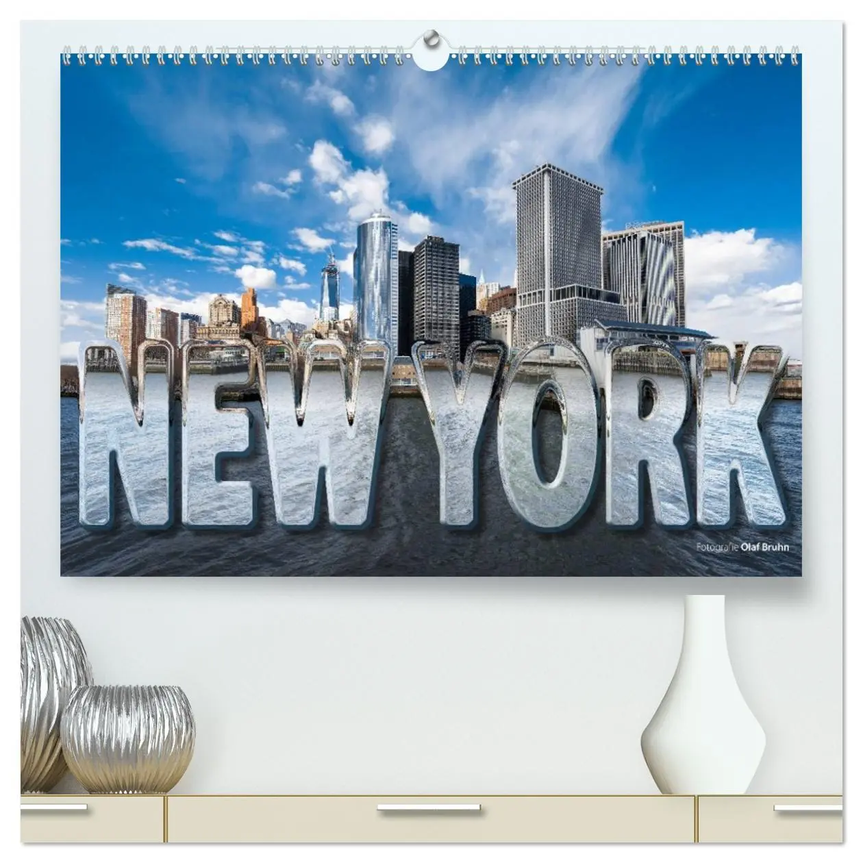 Cover: 9783516162165 | New York (hochwertiger Premium Wandkalender 2026 DIN A2 quer),...