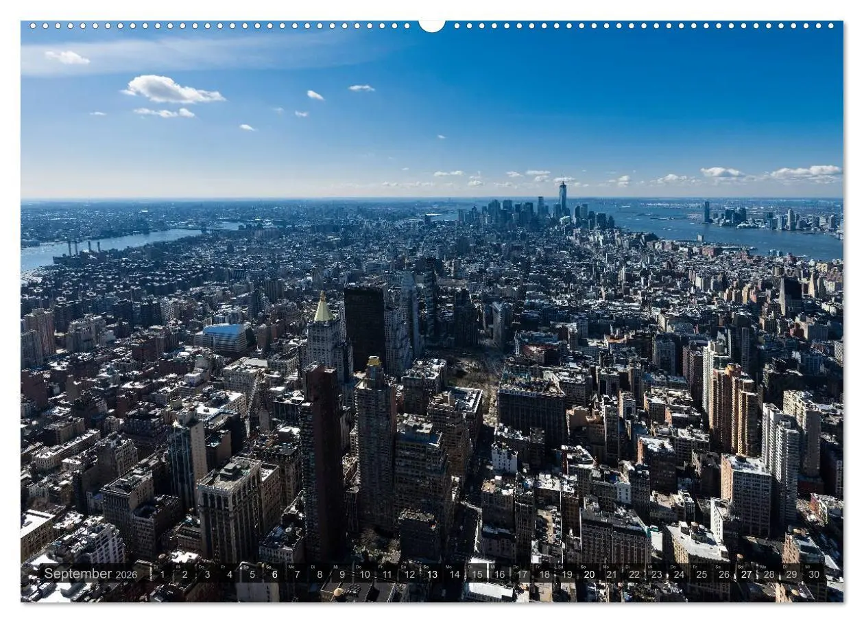 Bild: 9783516162165 | New York (hochwertiger Premium Wandkalender 2026 DIN A2 quer),...