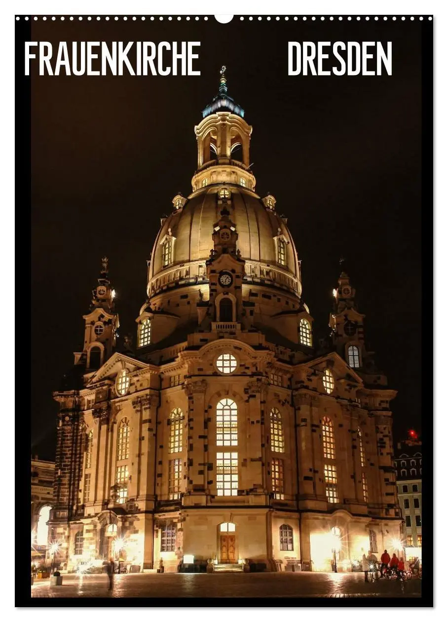 Cover: 9783516472165 | Frauenkirche Dresden (Wandkalender 2026 DIN A2 hoch), CALVENDO...