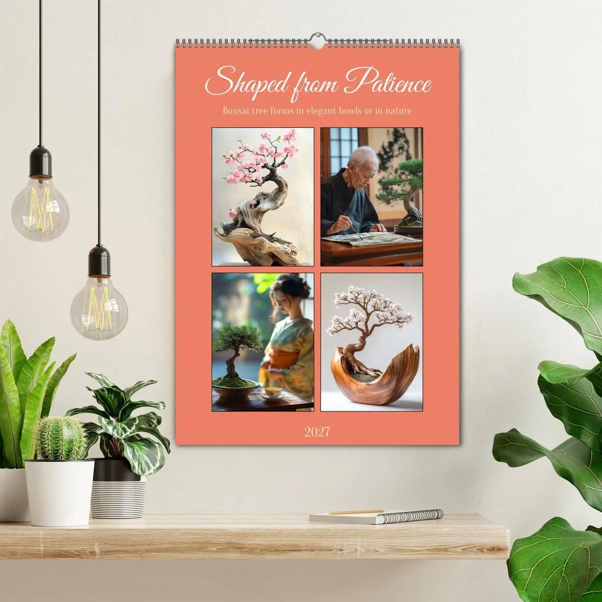 Bild: 9783516922165 | Shaped from Patience (Wall Calendar 2027 DIN A2 portrait), CALVENDO...