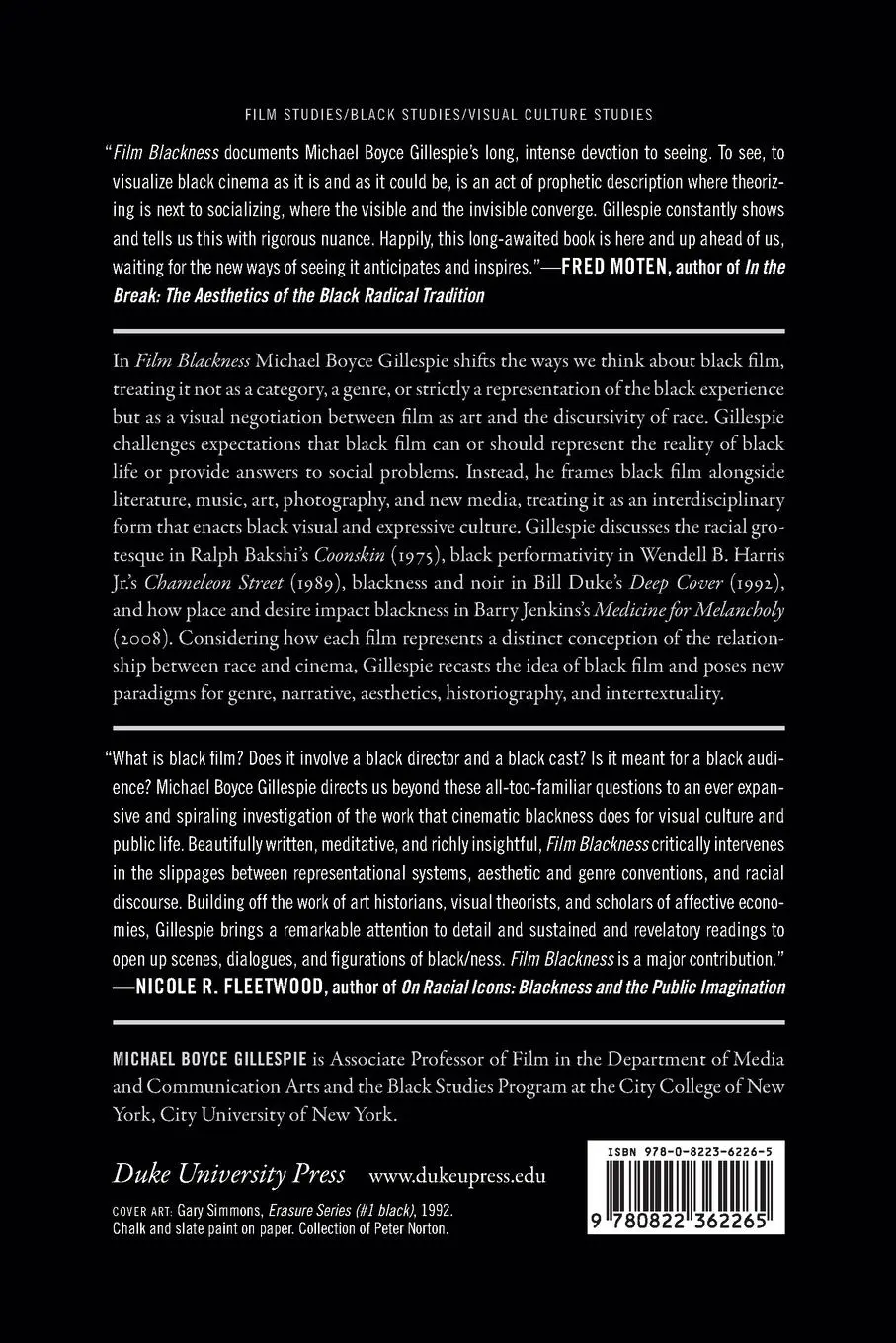 Rückseite: 9780822362265 | Film Blackness | American Cinema and the Idea of Black Film | Buch