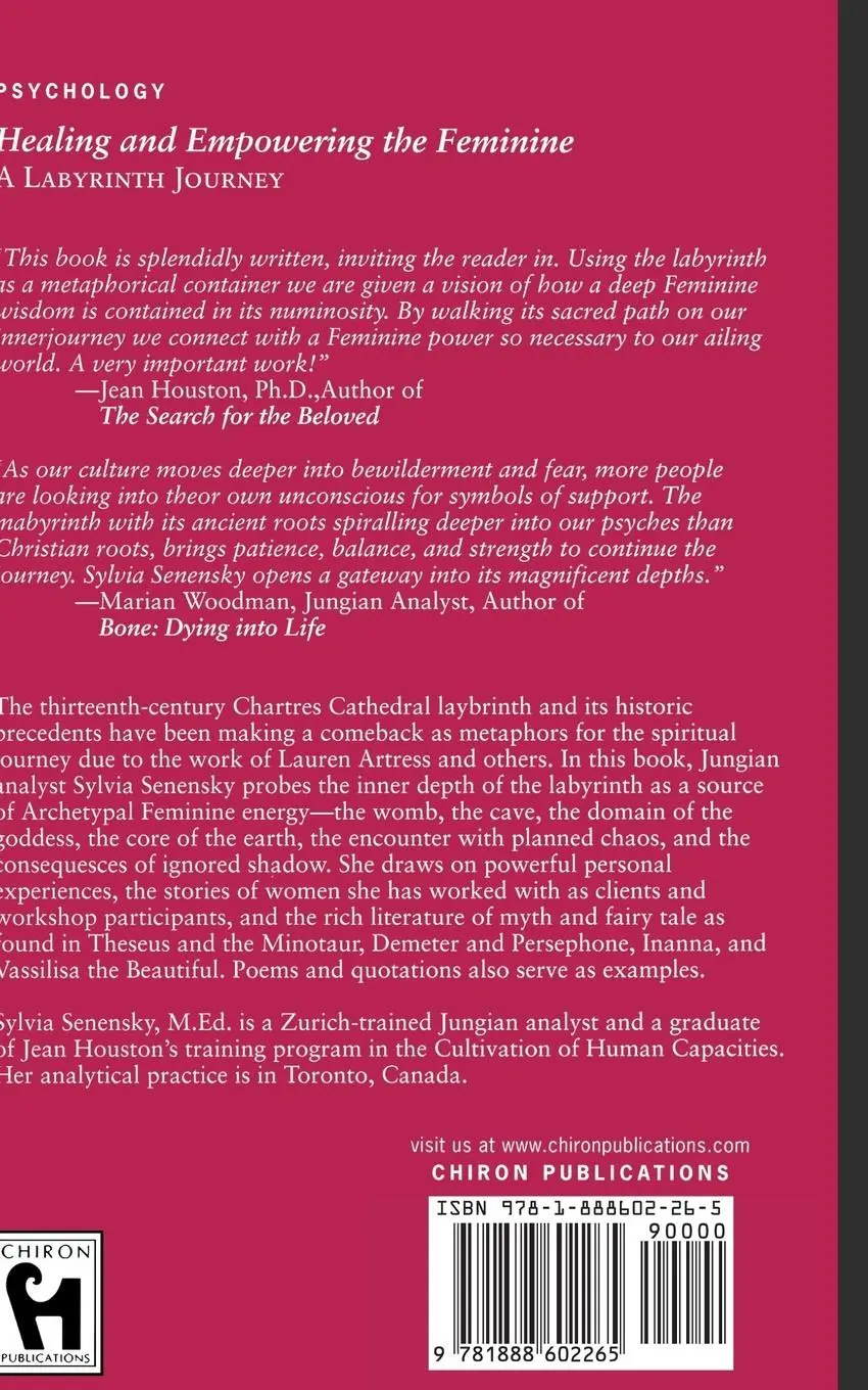 Rückseite: 9781888602265 | Healing and Empowering the Feminine | A Labyrinth Journey | Senensky