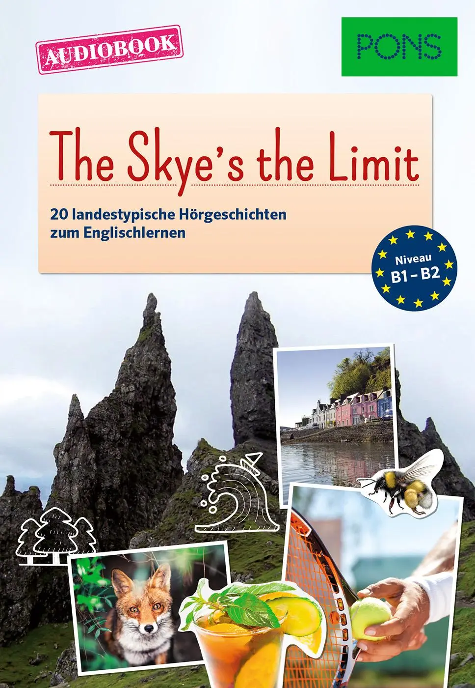 Cover: 9783125622265 | PONS Audiobook Englisch - The Skye's the Limit | Dominic Butler | 2019