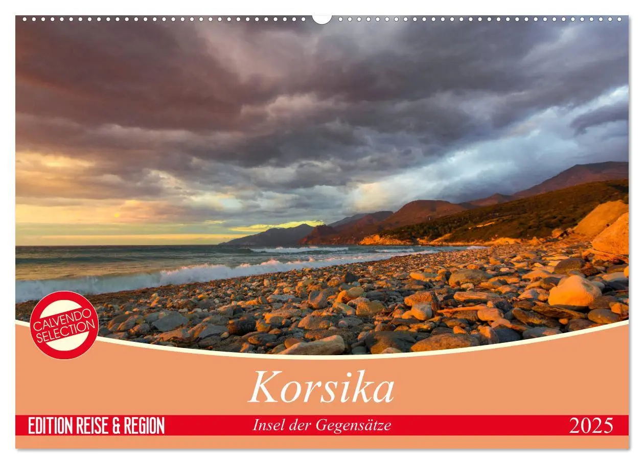 Cover: 9783435422265 | Korsika - Insel der Gegensätze (Wandkalender 2025 DIN A2 quer),...