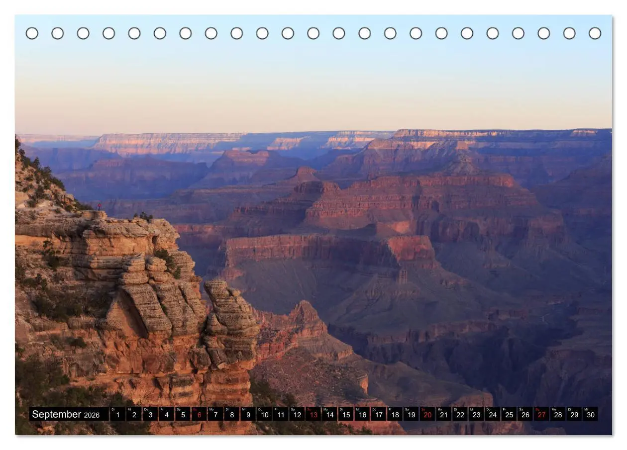 Bild: 9783457822265 | GRAND CANYON - Einblicke (Tischkalender 2026 DIN A5 quer), CALVENDO...