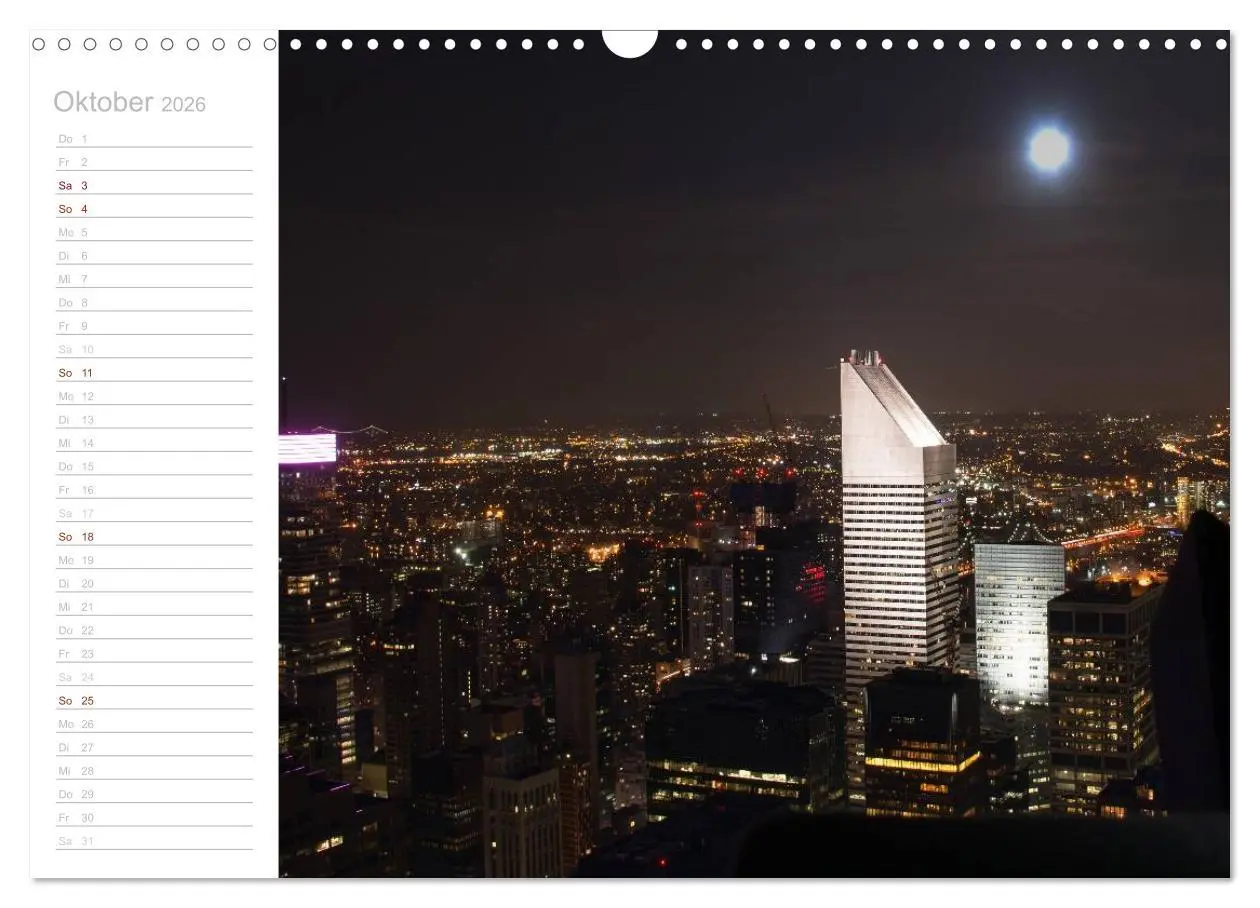 Bild: 9783457992265 | New York - Bilder einer Metropole (Wandkalender 2026 DIN A3 quer),...