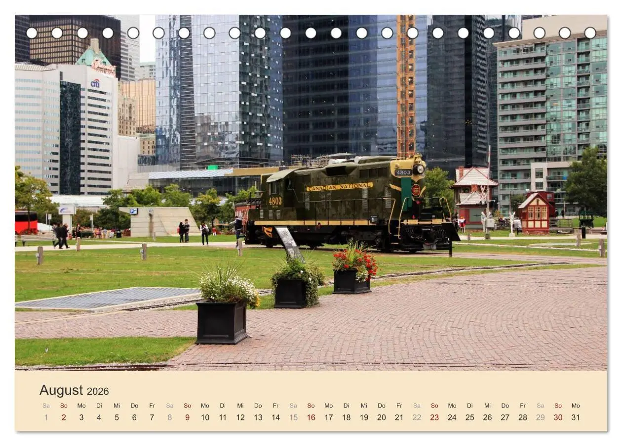 Bild: 9783516222265 | Toronto - Metropole in Ostkanada (Tischkalender 2026 DIN A5 quer),...