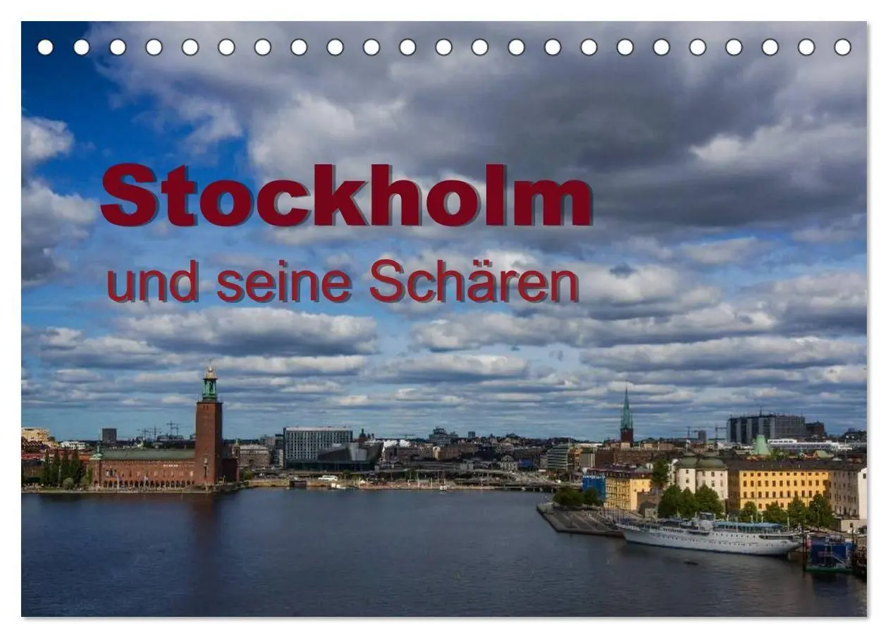 Cover: 9783594202265 | Stockholm und seine Schären (Tischkalender 2027 DIN A5 quer),...