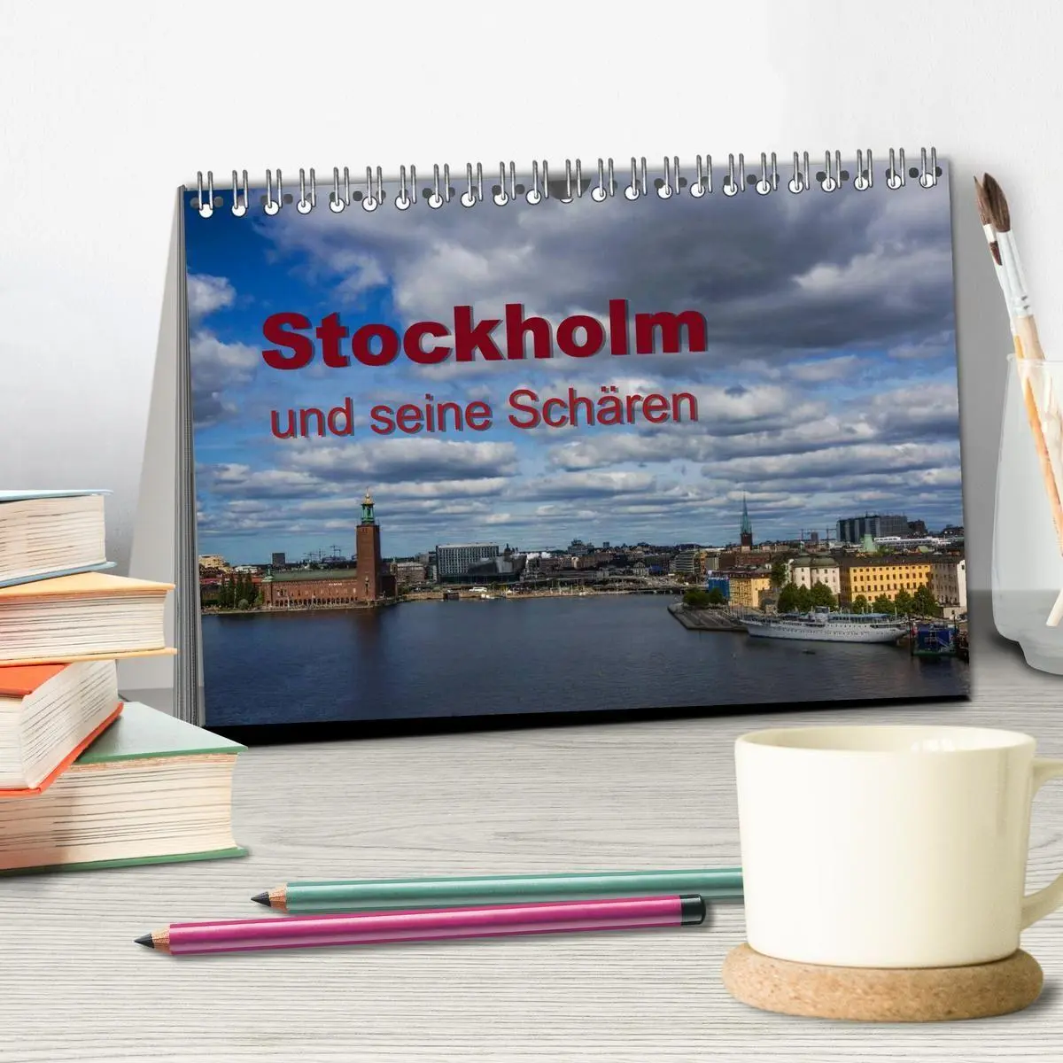 Bild: 9783594202265 | Stockholm und seine Schären (Tischkalender 2027 DIN A5 quer),...