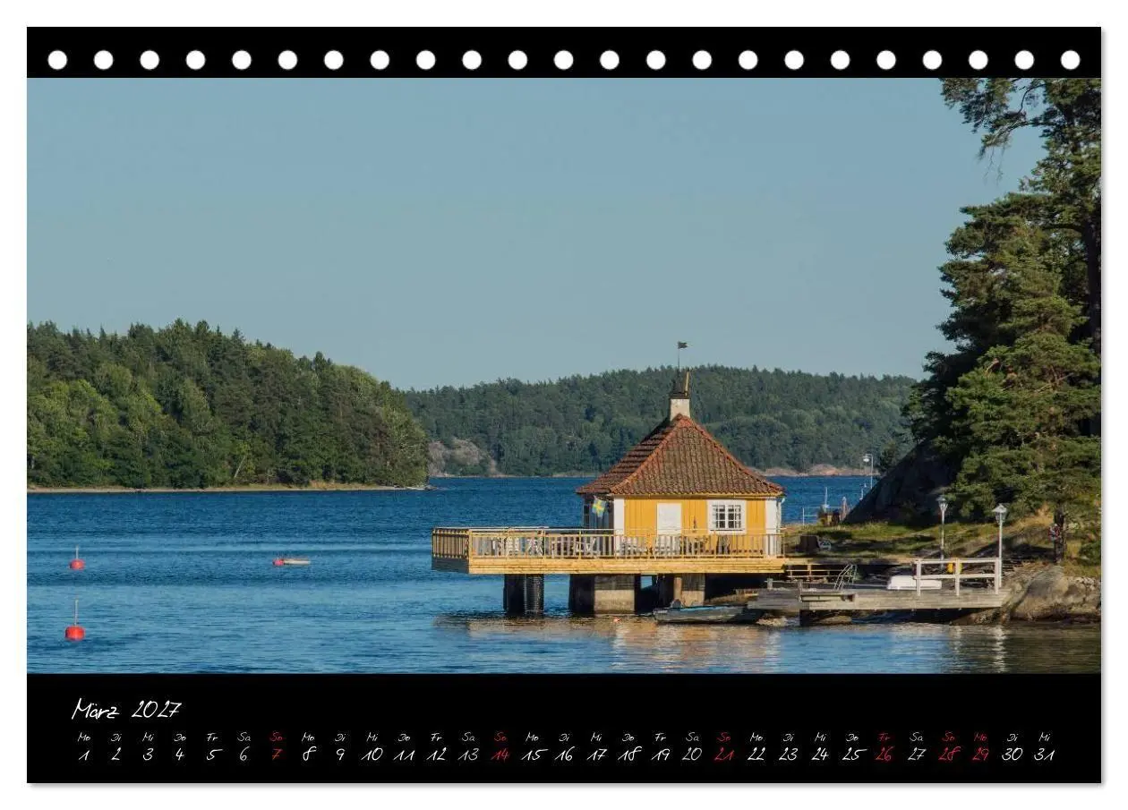 Bild: 9783594202265 | Stockholm und seine Schären (Tischkalender 2027 DIN A5 quer),...
