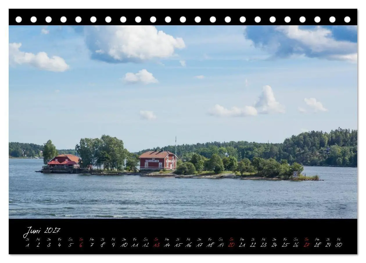 Bild: 9783594202265 | Stockholm und seine Schären (Tischkalender 2027 DIN A5 quer),...