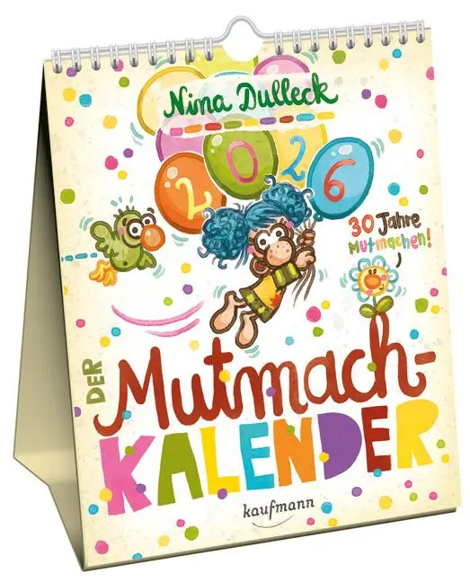 Cover: 9783780632265 | Der Mutmachkalender 2026 | Nina Dulleck | Kalender | 26 S. | Deutsch