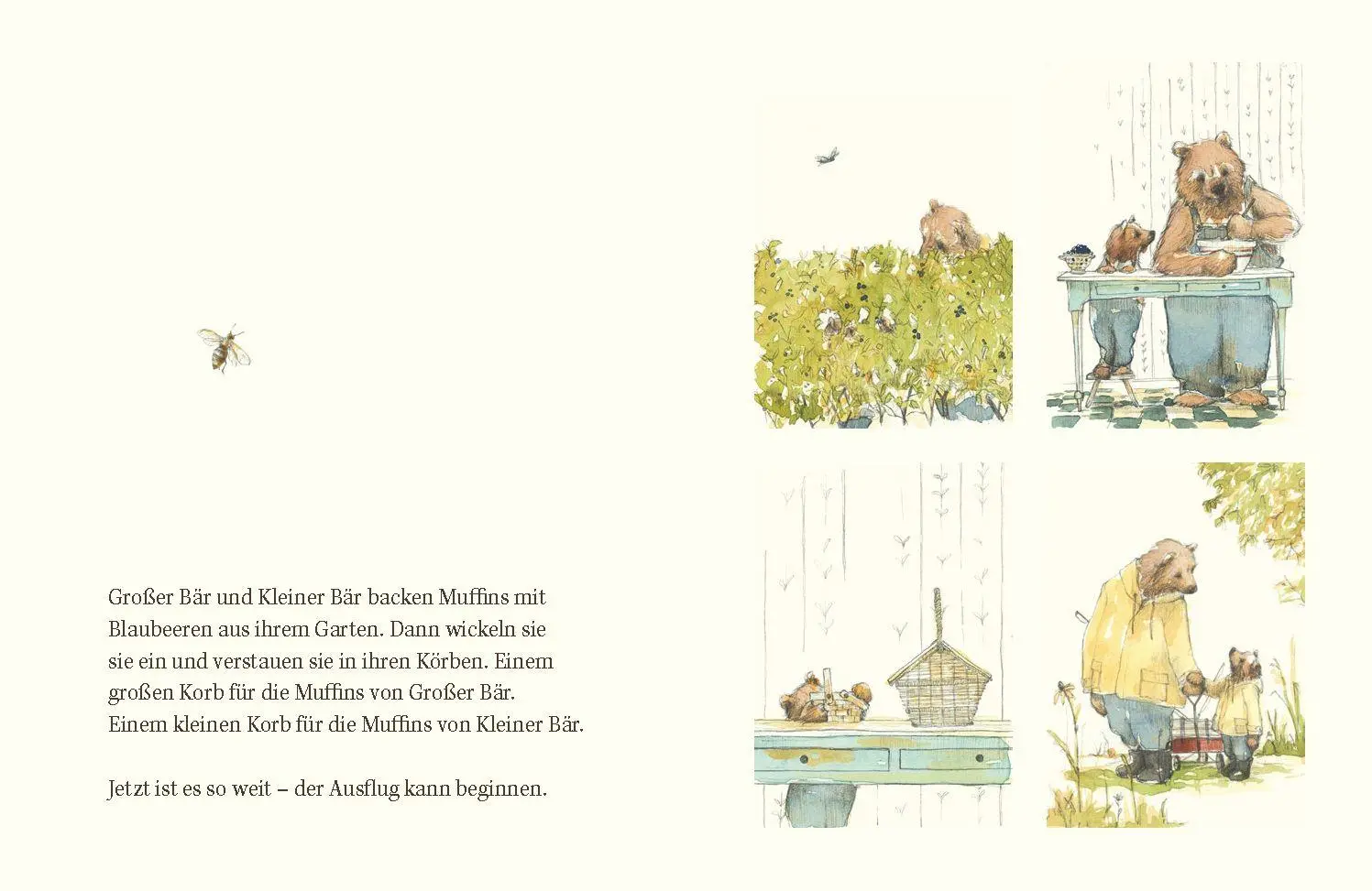 Bild: 9783855352265 | Großer Bär und Kleiner Bär machen einen Ausflug | Amy Hest | Buch