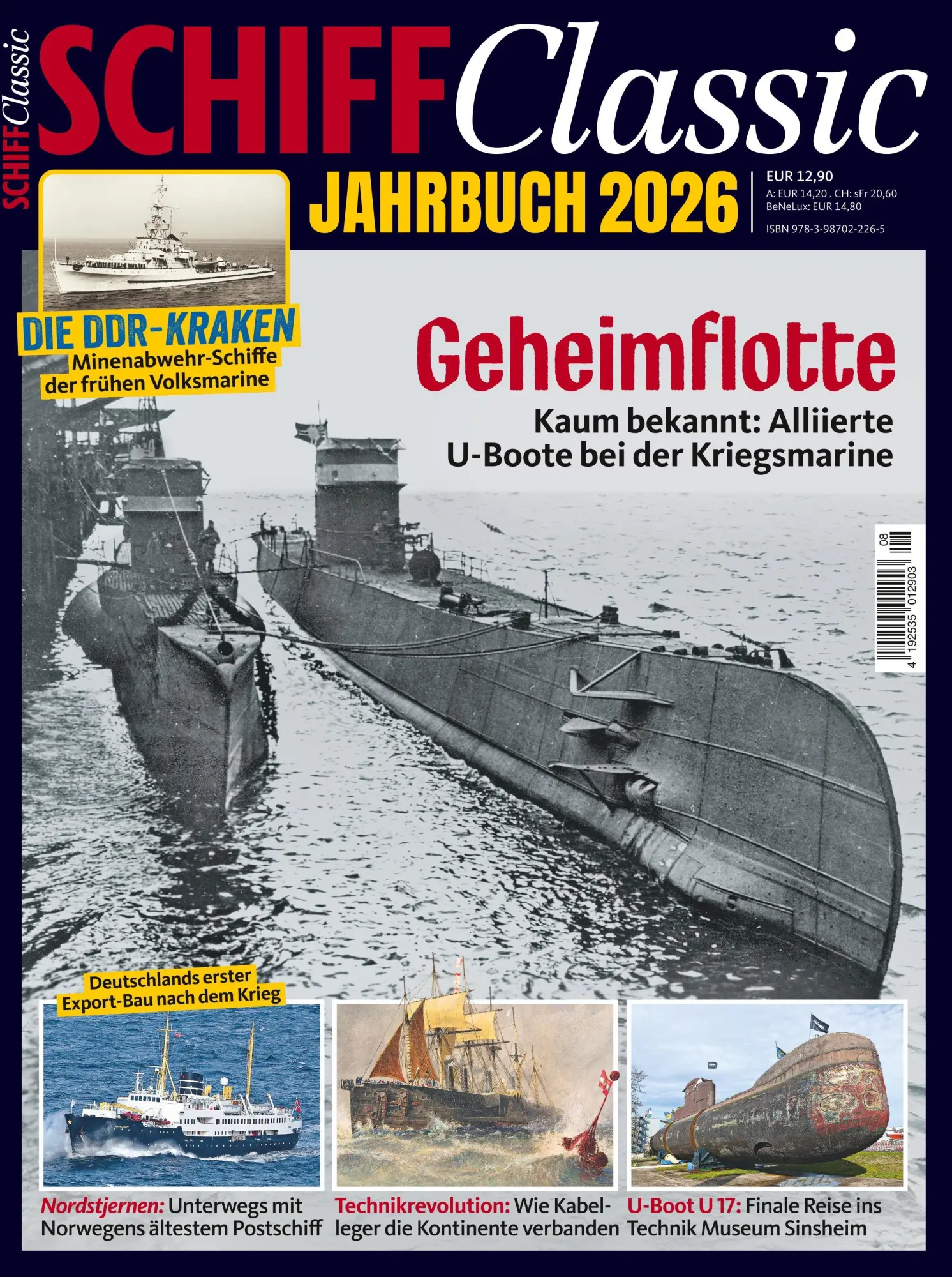 Cover: 9783987022265 | Schiff Classic Jahrbuch 2026 | Ausgabe 8/2026 | Broschüre | 100 S.