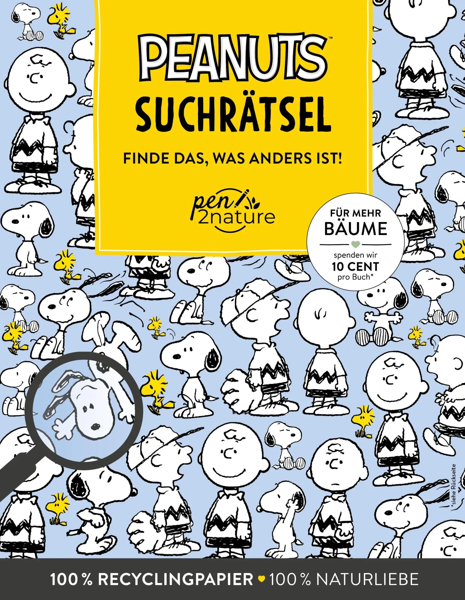 Cover: 9783987642265 | Peanuts Suchrätsel I Finde das, was anders ist! | Taschenbuch | 96 S.