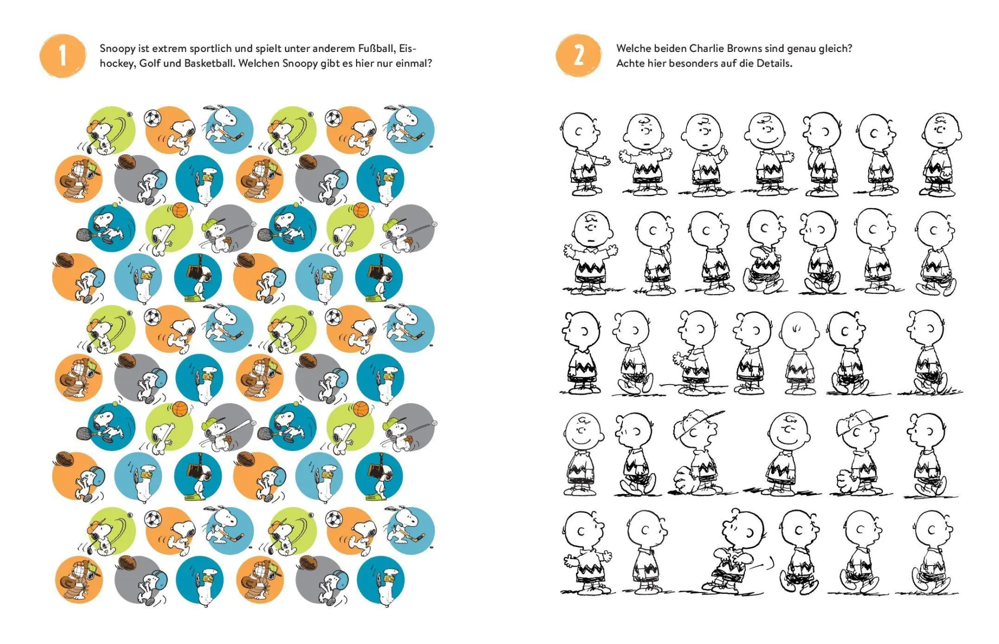 Bild: 9783987642265 | Peanuts Suchrätsel I Finde das, was anders ist! | Taschenbuch | 96 S.