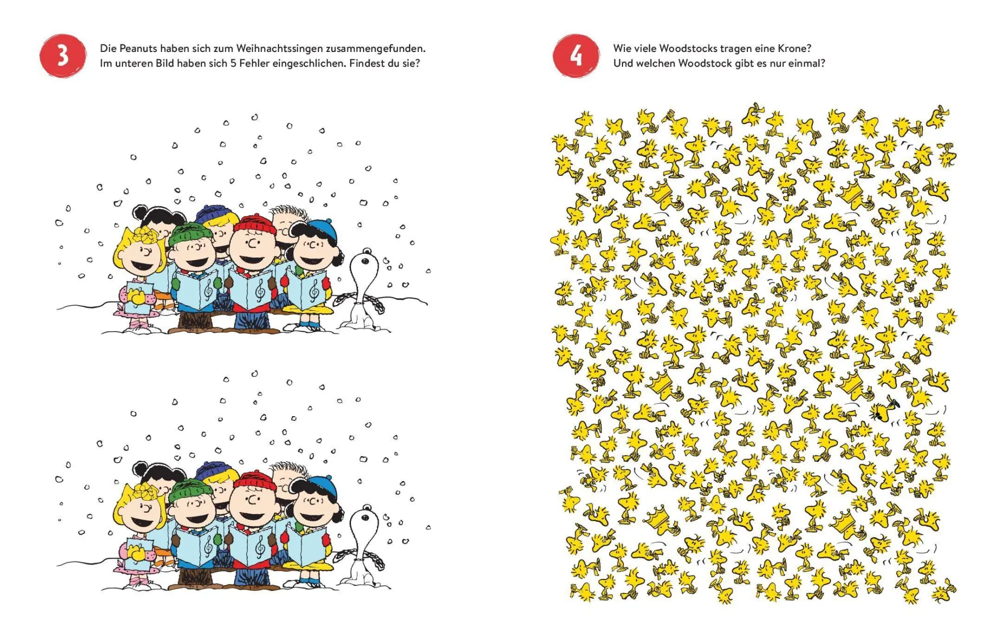 Bild: 9783987642265 | Peanuts Suchrätsel I Finde das, was anders ist! | Taschenbuch | 96 S.