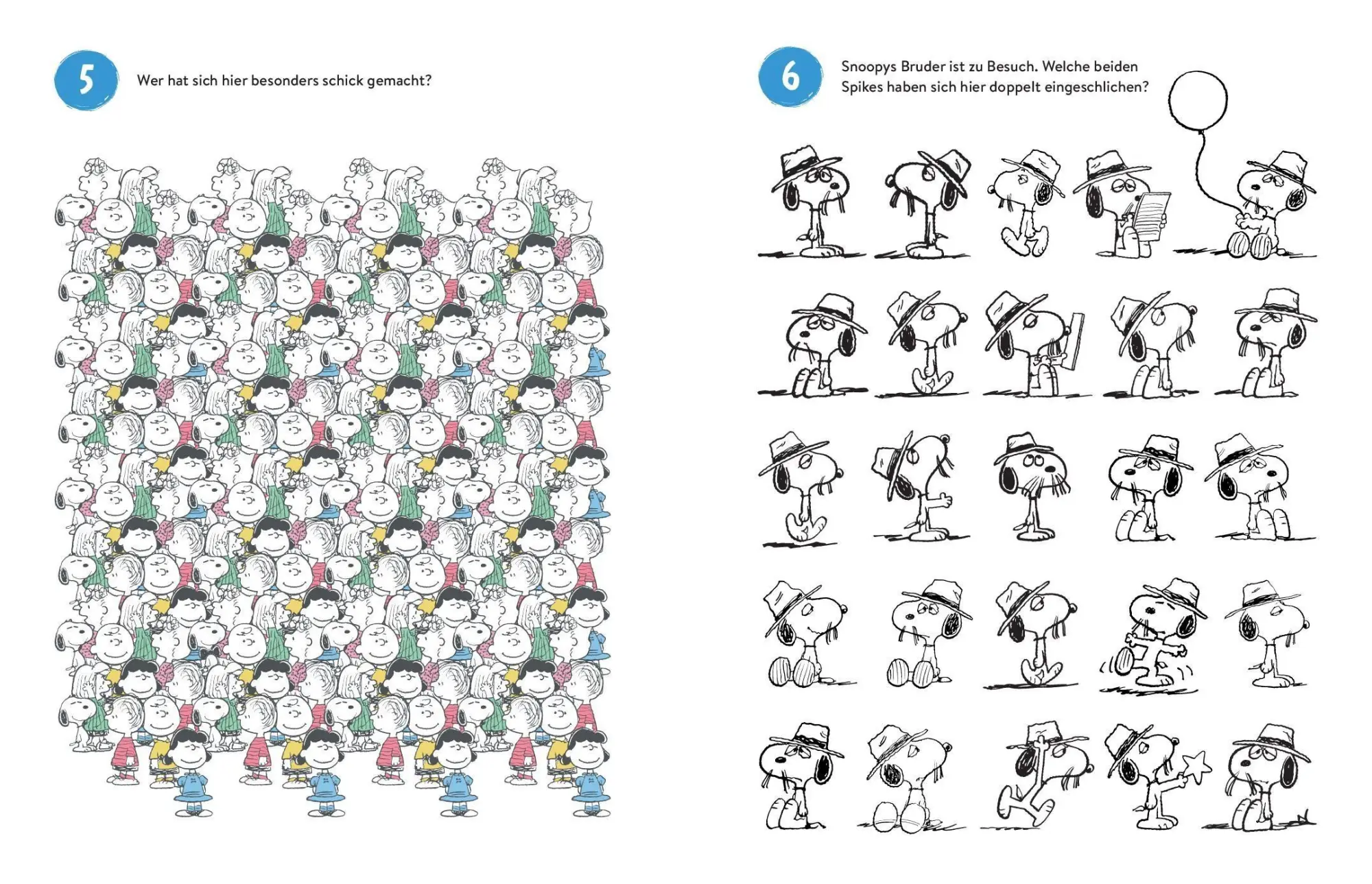 Bild: 9783987642265 | Peanuts Suchrätsel I Finde das, was anders ist! | Taschenbuch | 96 S.