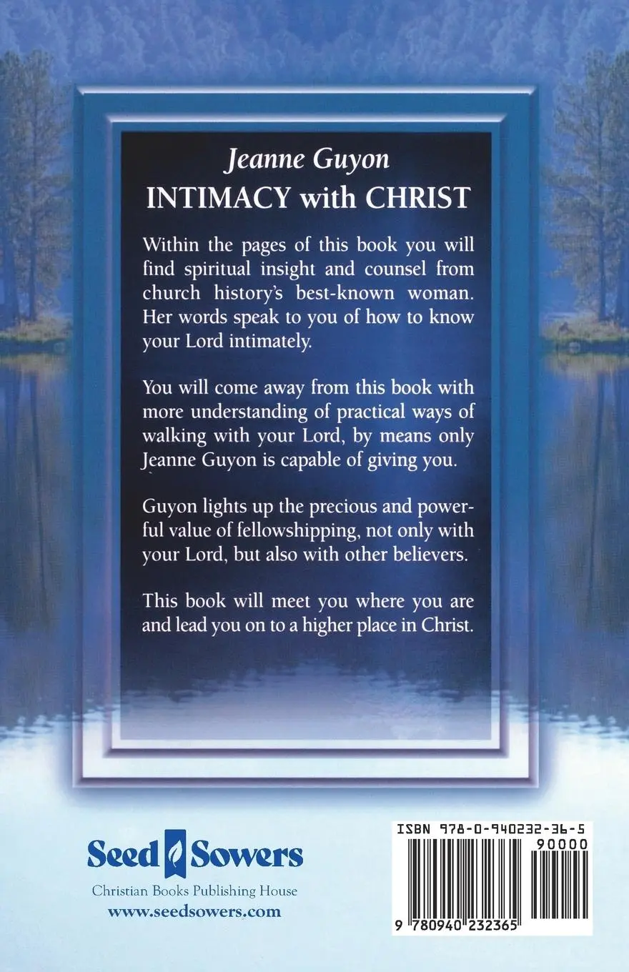 Rückseite: 9780940232365 | Intimacy With Christ | Jeanne Guyon | Taschenbuch | Englisch | 2014