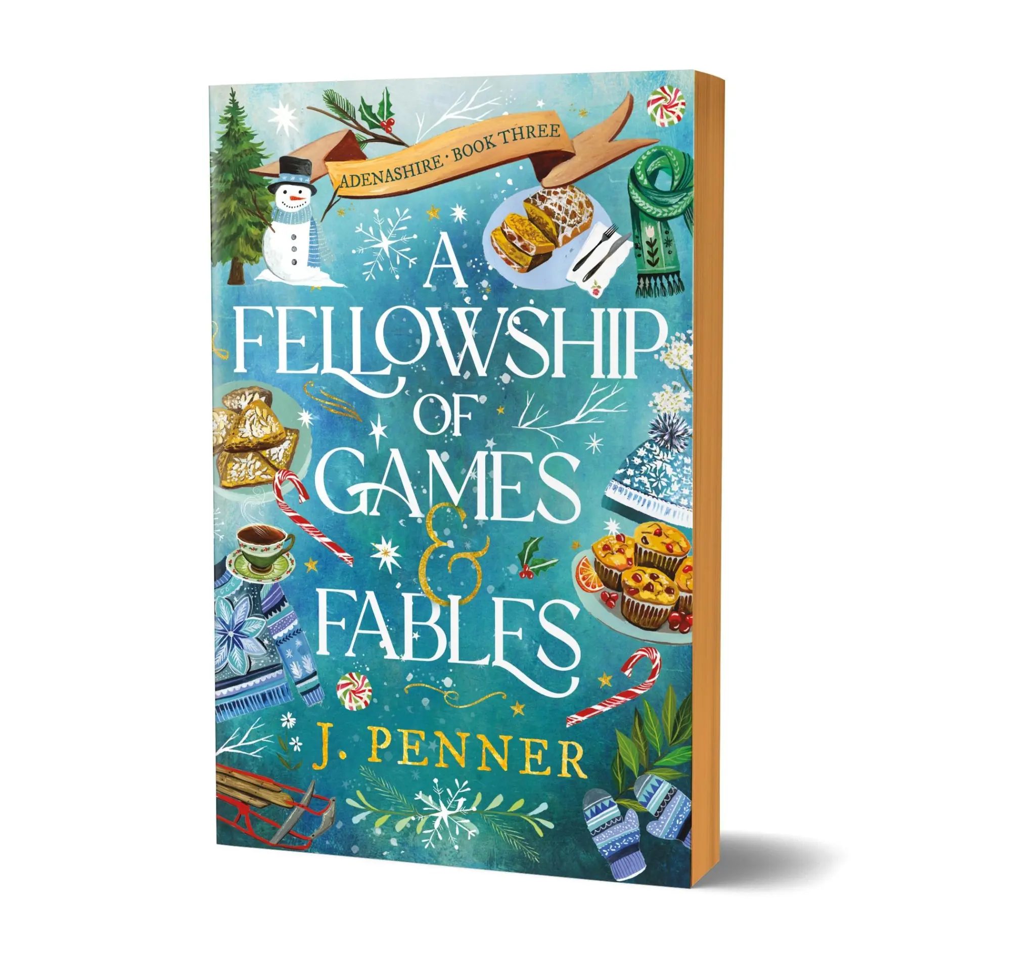 Cover: 9781464252365 | A Fellowship of Games &amp; Fables | A Cosy Fantasy Fake Dating Romance