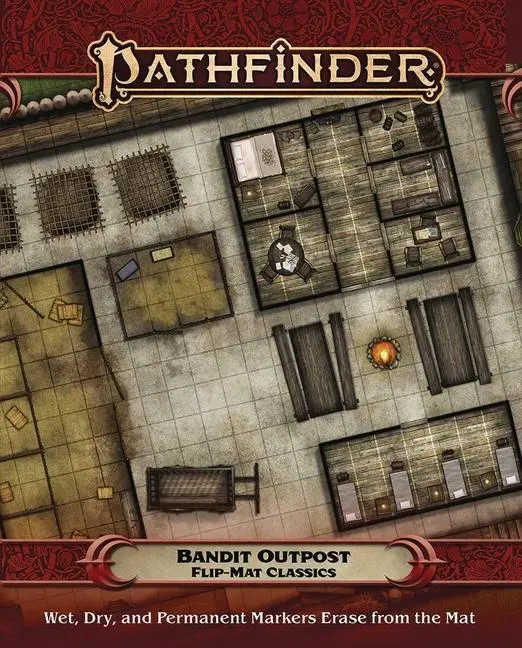 Cover: 9781640782365 | Pathfinder Flip-Mat Classics: Bandit Outpost | Corey Macourek | Spiel