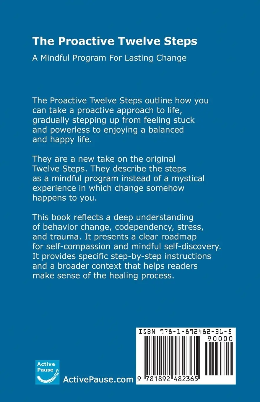 Rückseite: 9781892482365 | The Proactive Twelve Steps | A Mindful Program For Lasting Change