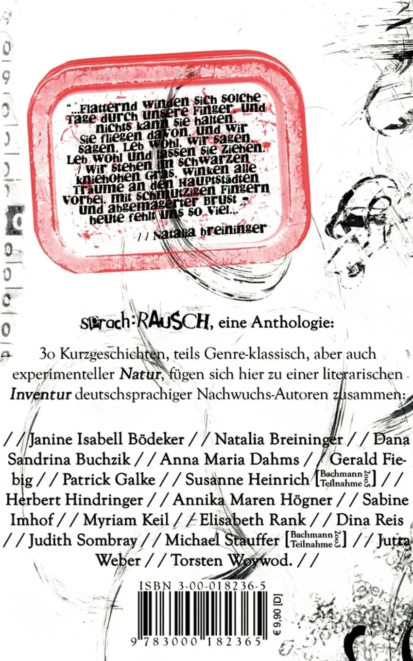 Rückseite: 9783000182365 | sprach:RAUSCH | Torsten Woywod | Taschenbuch | 112 S. | Deutsch | 2006